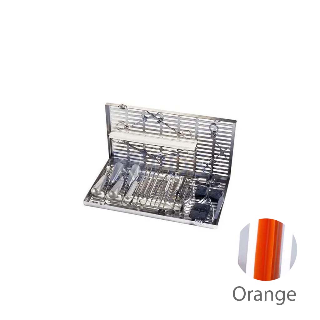 Hu-Friedy Signature Series Oral Surgery Casssette Orange Each