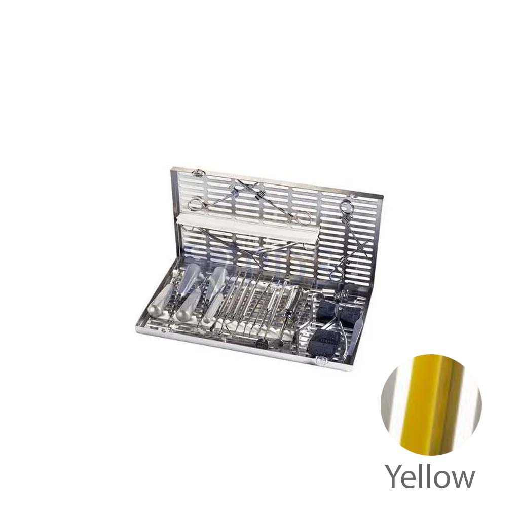 [HKIDEAS]Hu-Friedy Signature Series Oral Surgery Casssette Yellow Each