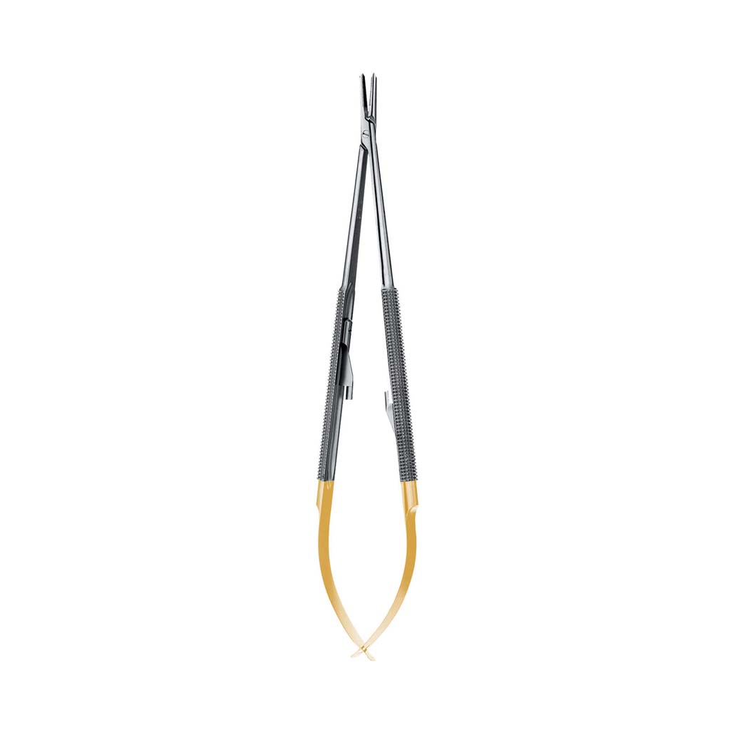 Hu-Friedy Straight Castroviejo Perma Sharp Needle Holder 18 cm (7&quot;) Each