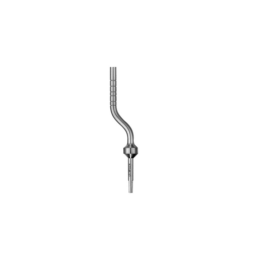 [HKIDEAS]Hu-Friedy 3.7 mm Interchangable Osteotome Concave Tip Pusher Angled Each