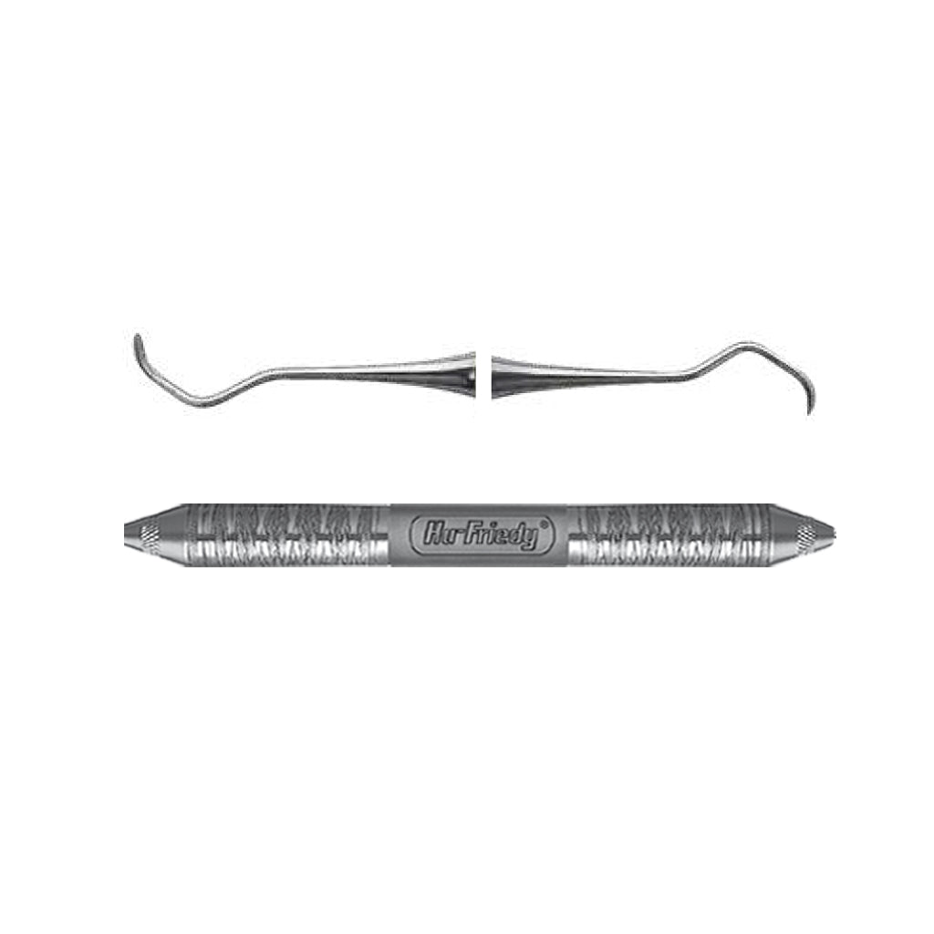 Hu-Friedy 13/14 Columbia University Curette #6 Satin Steel Each