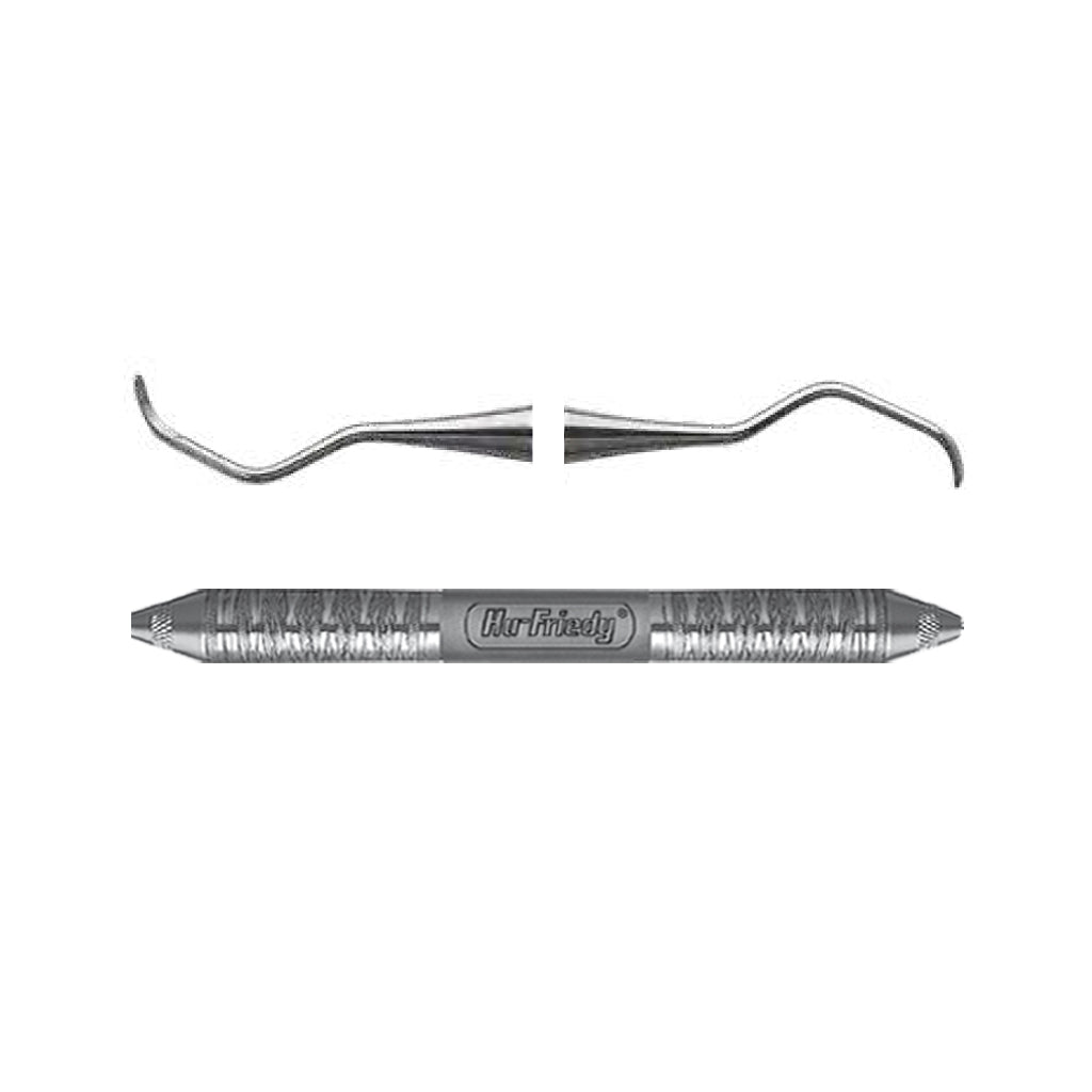 [WINTER]Hu-Fridey 4R/4L Columbia University Curette #6 Satin Steel Each