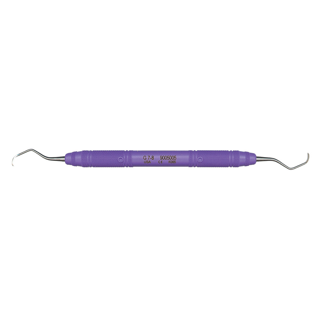 HS MaxiGrip Curette Gracey Double End #7/8 9.5 mm Resin Each