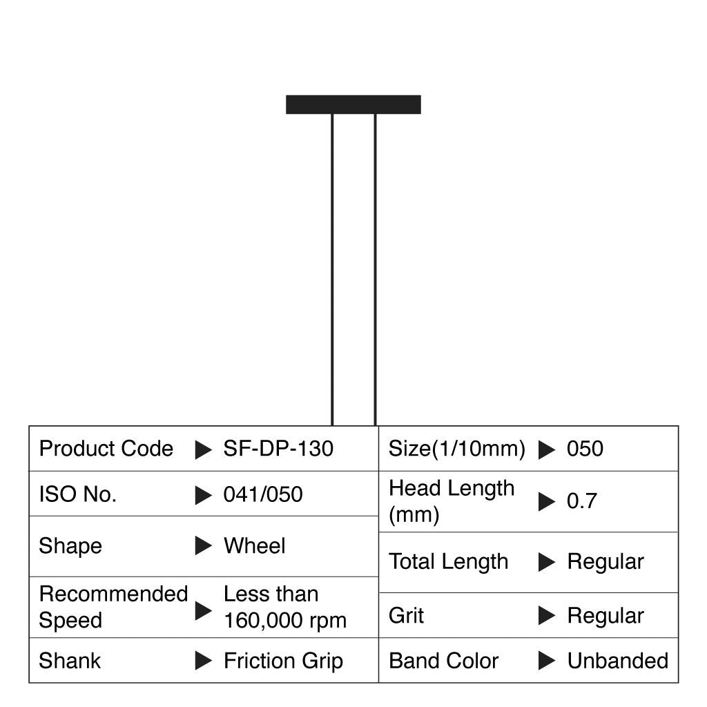 Shofu Diamond Point FG Regular Grit #130 10/Box